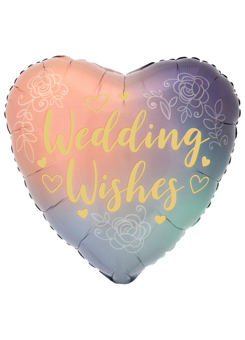 Wedding Wishes Foil Balloon