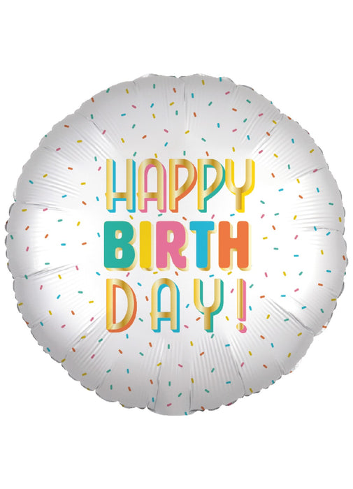 Birthday Sprinkle Foil Balloon