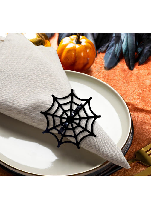 Metal Spiderweb Napkin Holder