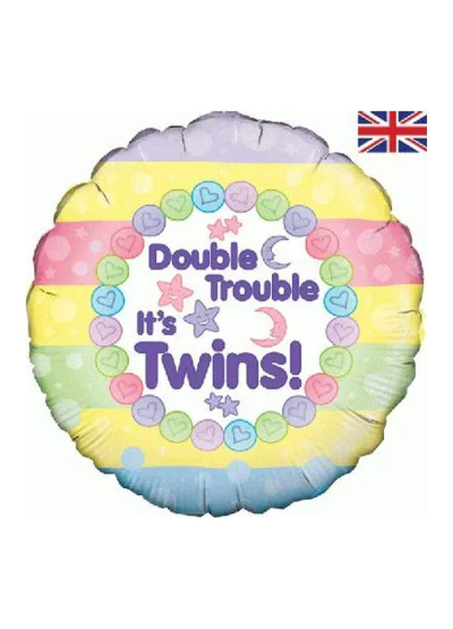 Double Trouble Twins Foil Balloon