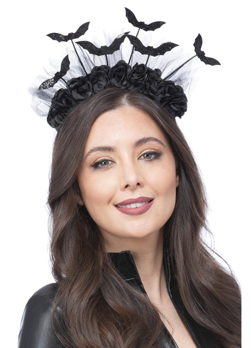 Gothic Bat Headband