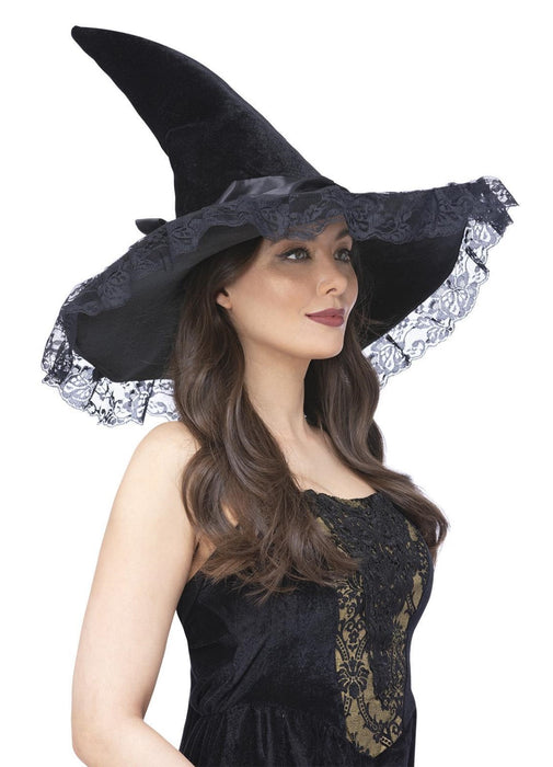 Enchantress Lace Witch Hat