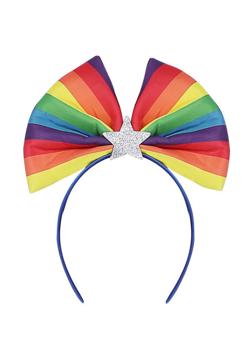 Rainbow Bow Headband