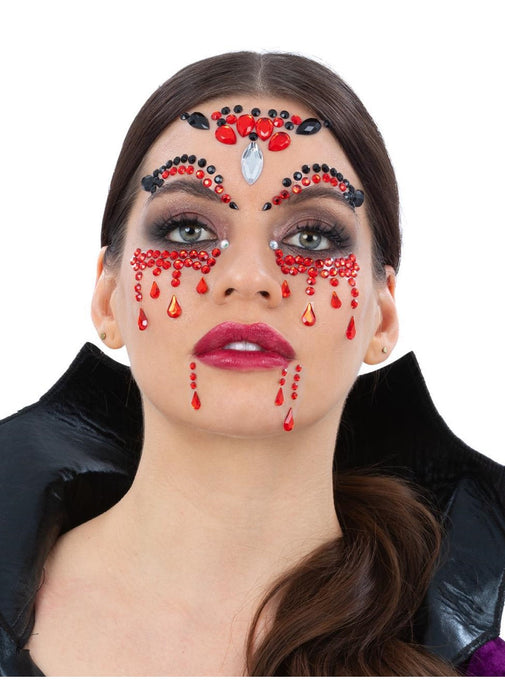 Vampiress Face Jewels