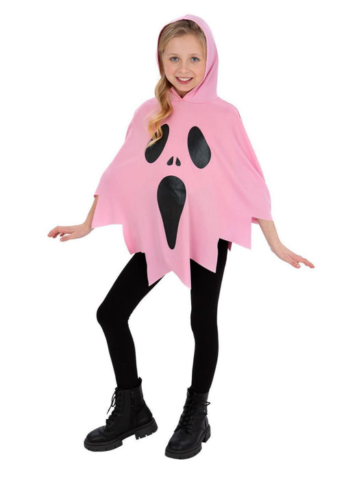 Pink Ghost Poncho