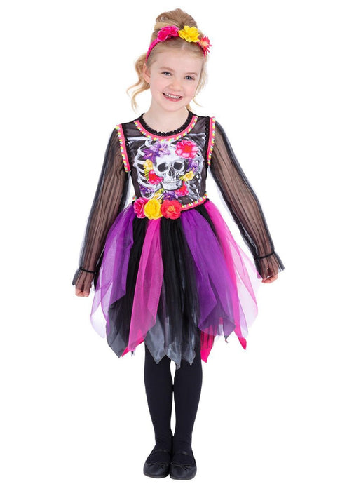 Day of the Dead Pom Pom Costume