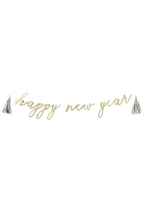 Happy New Year Letter Banner