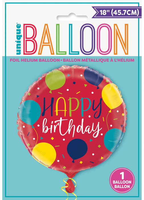 Happy Birthday Foil Balloon