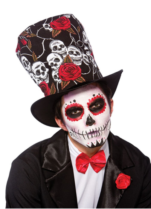 Day of The Dead Top Hat