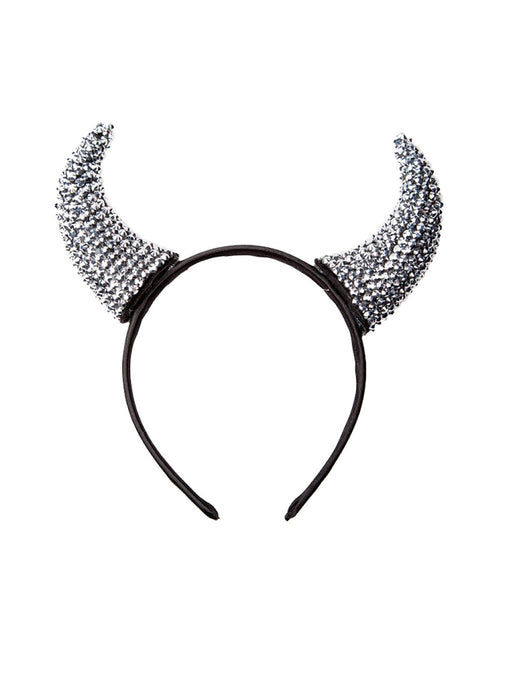 Rhinestone Devil Horns