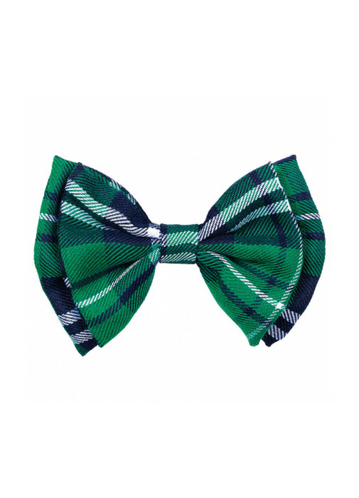 St Patrick's Day Plaid Bow Tie