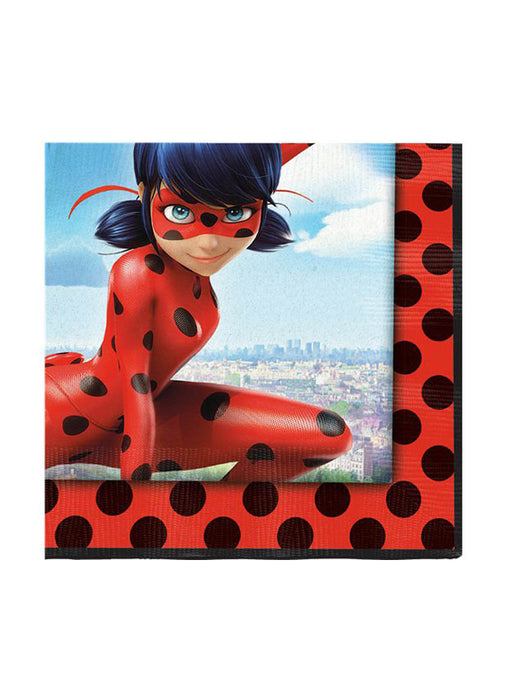 Miraculous Party Napkins 20pk