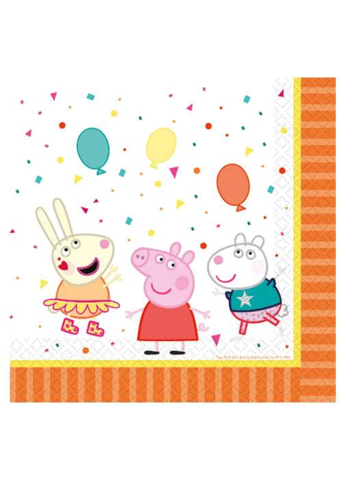 Peppa Pig Party Napkins 16pk