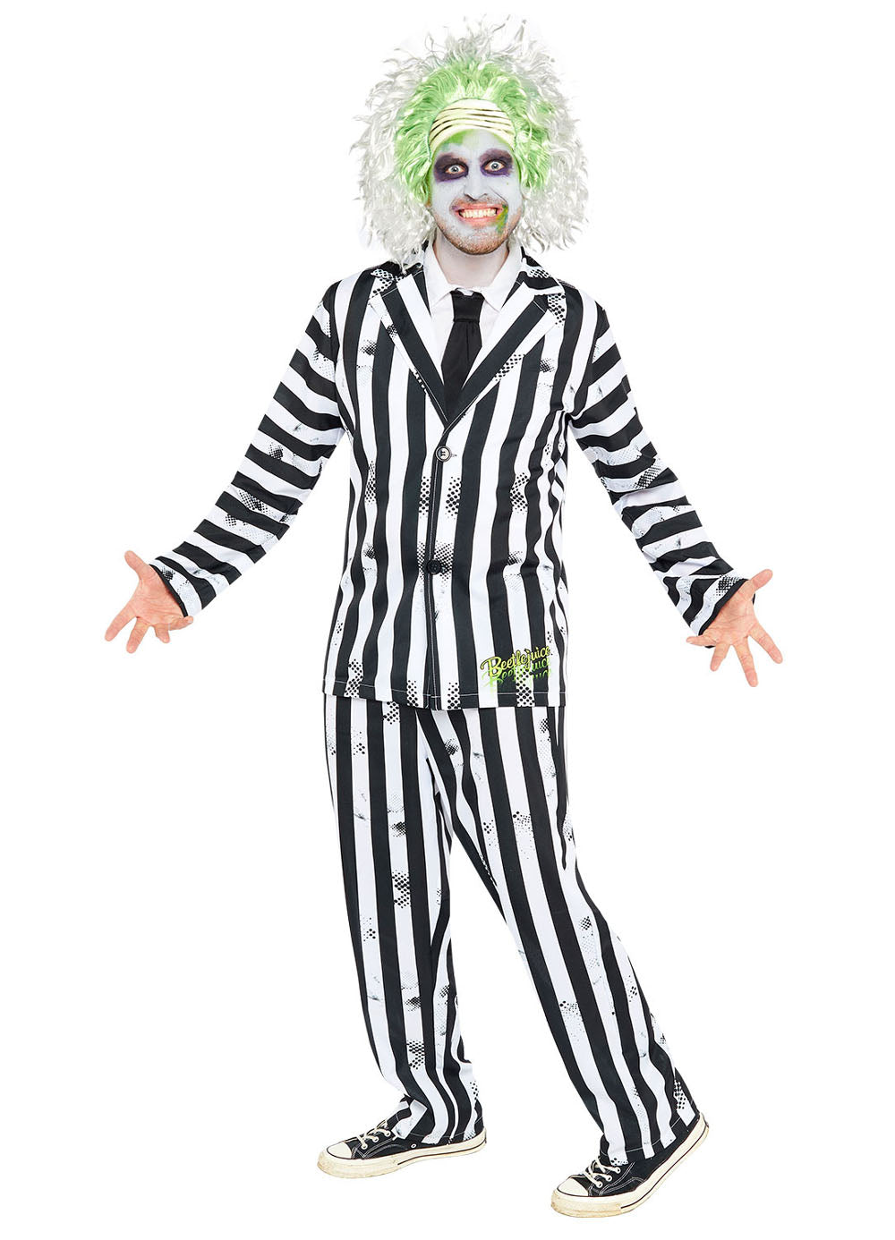 Beetlejuice Costume Adult — Party Britain