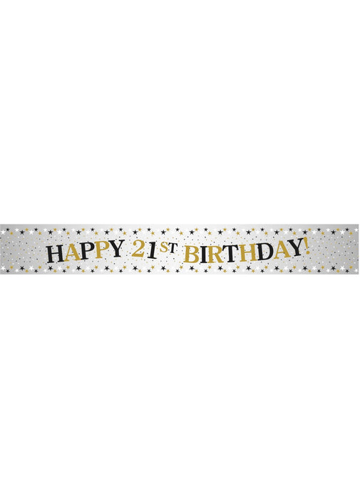 Happy 21st Birthday Banner