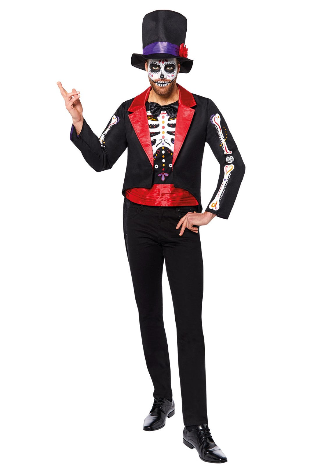 Day of the Dead Man Costume — Party Britain