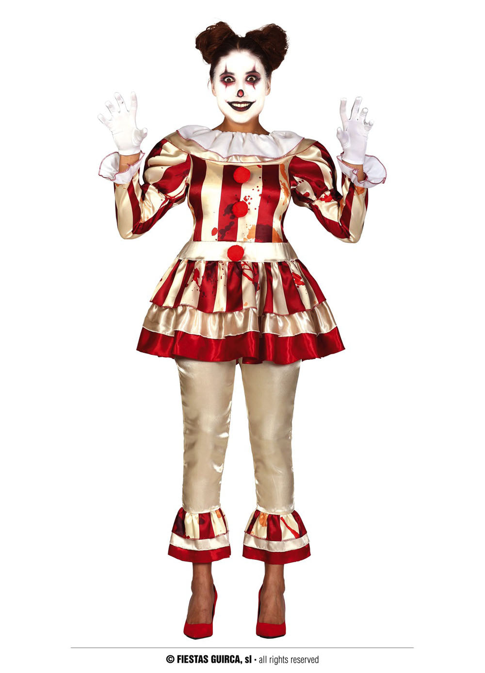 Killer Clown Lady Costume — Party Britain