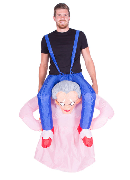 Inflatable Grandma Costume Adult