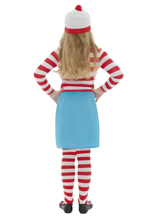 Where's Wally Girl Costume Child