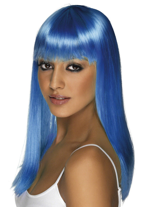 Glamourama Wig Neon Blue