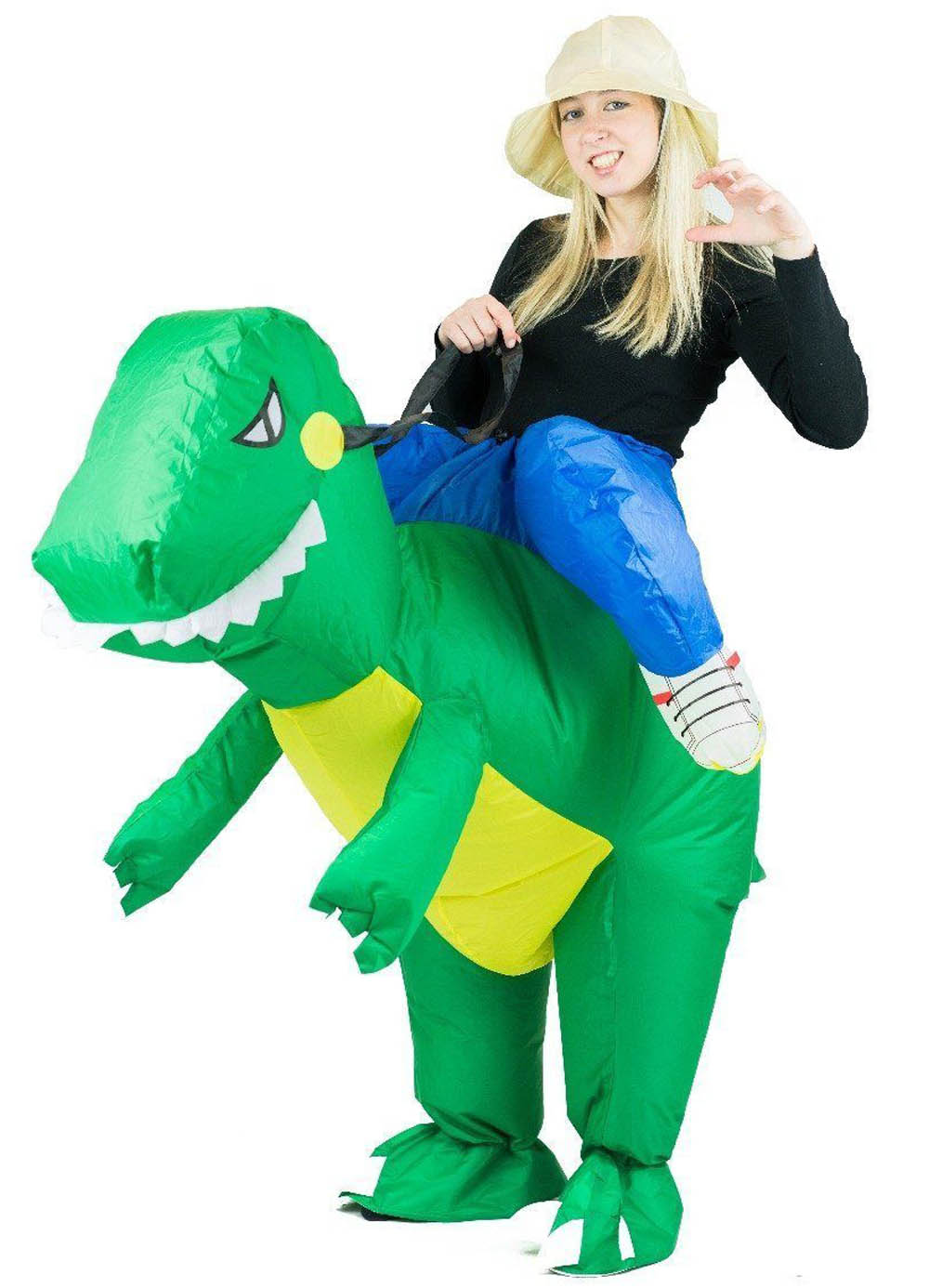 Inflatable Dinosaur Costume Adult — Party Britain