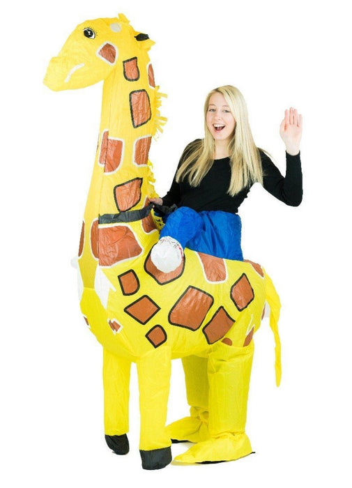 Inflatable Giraffe Costume Adult